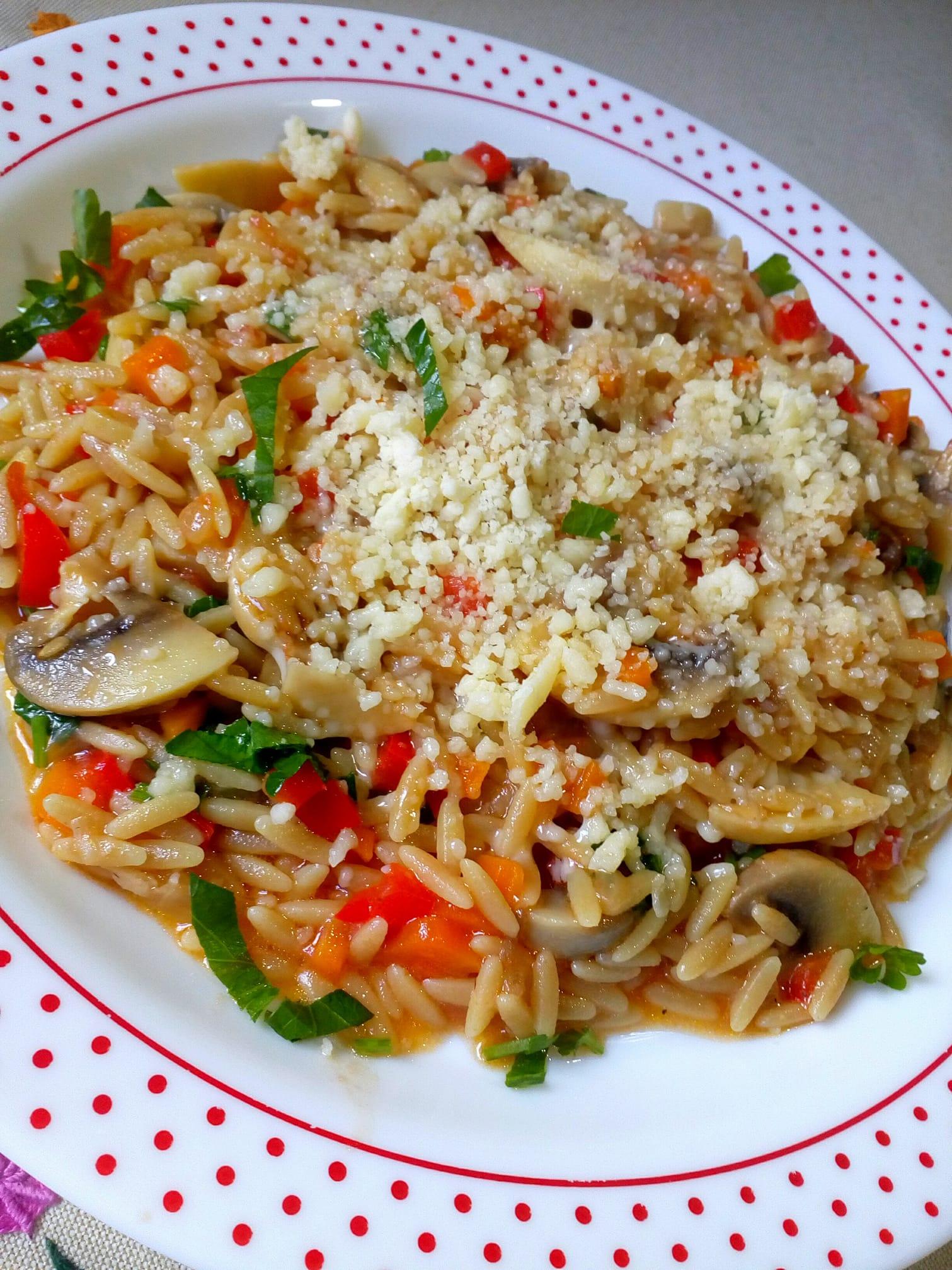 κριθαράτο_με_λαχανικά_ Συνταγή _