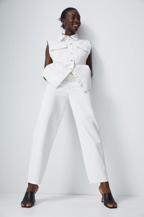 λευκό_τοπ_ H&M _Άνοιξη_ 2021_