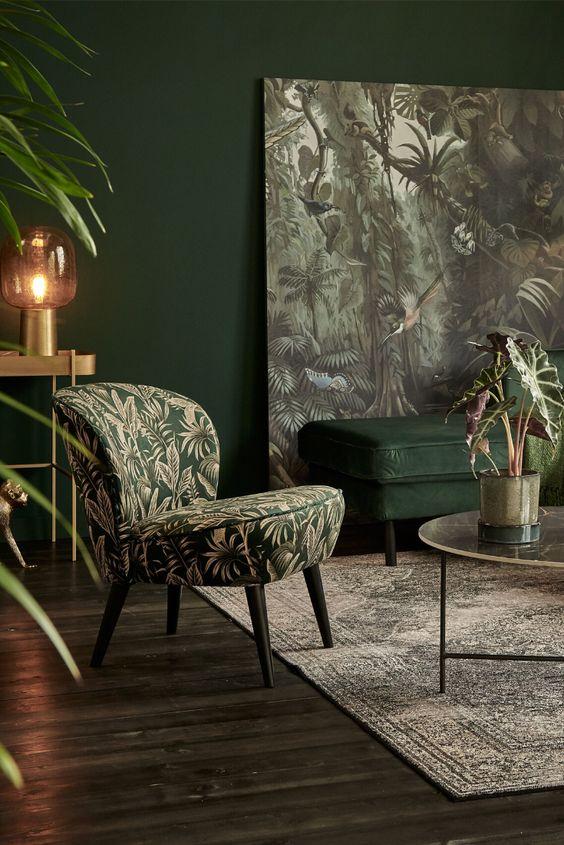 κάδρα_με_φυτά_στο_σαλόνι_