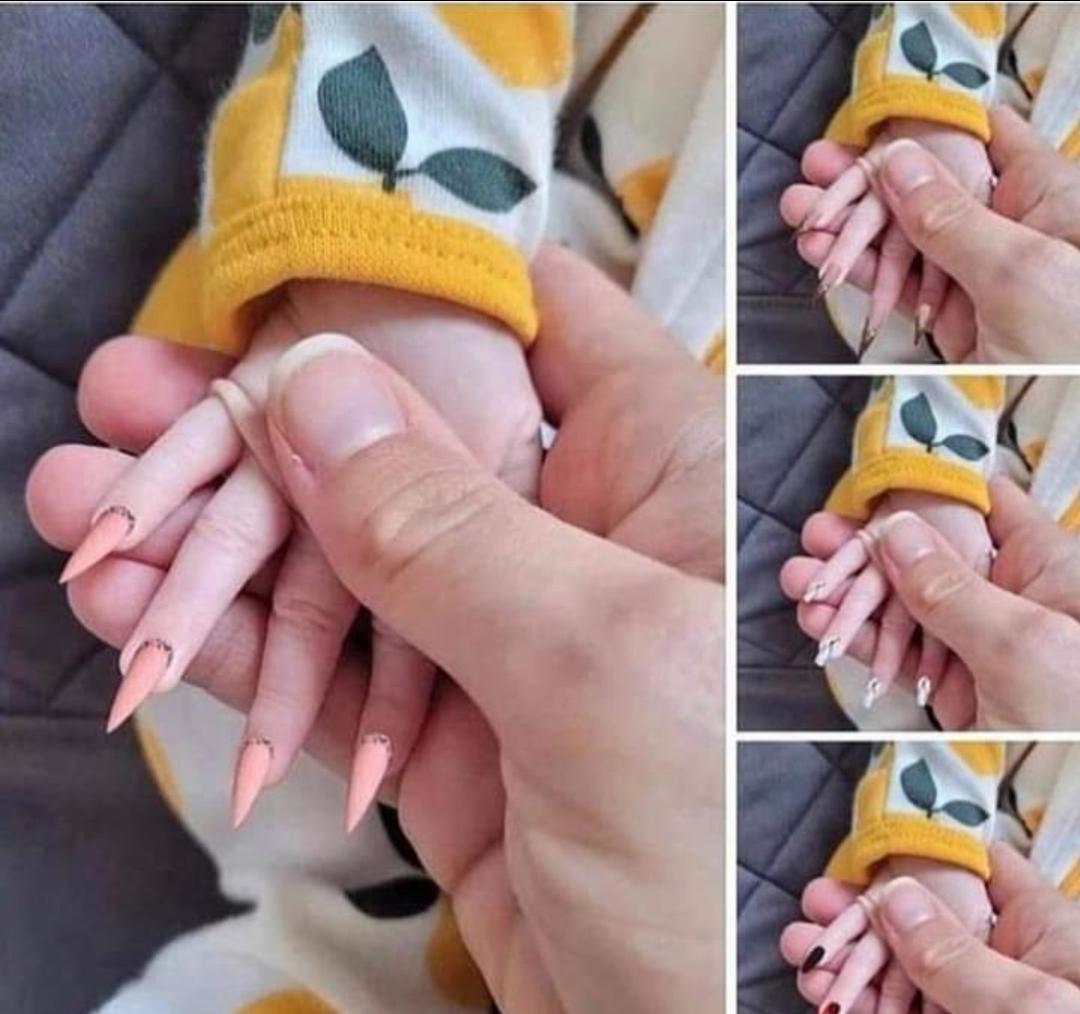 Αδιανόητο: Μαμά βάζει ψεύτικα νύχια στο βρέφος της