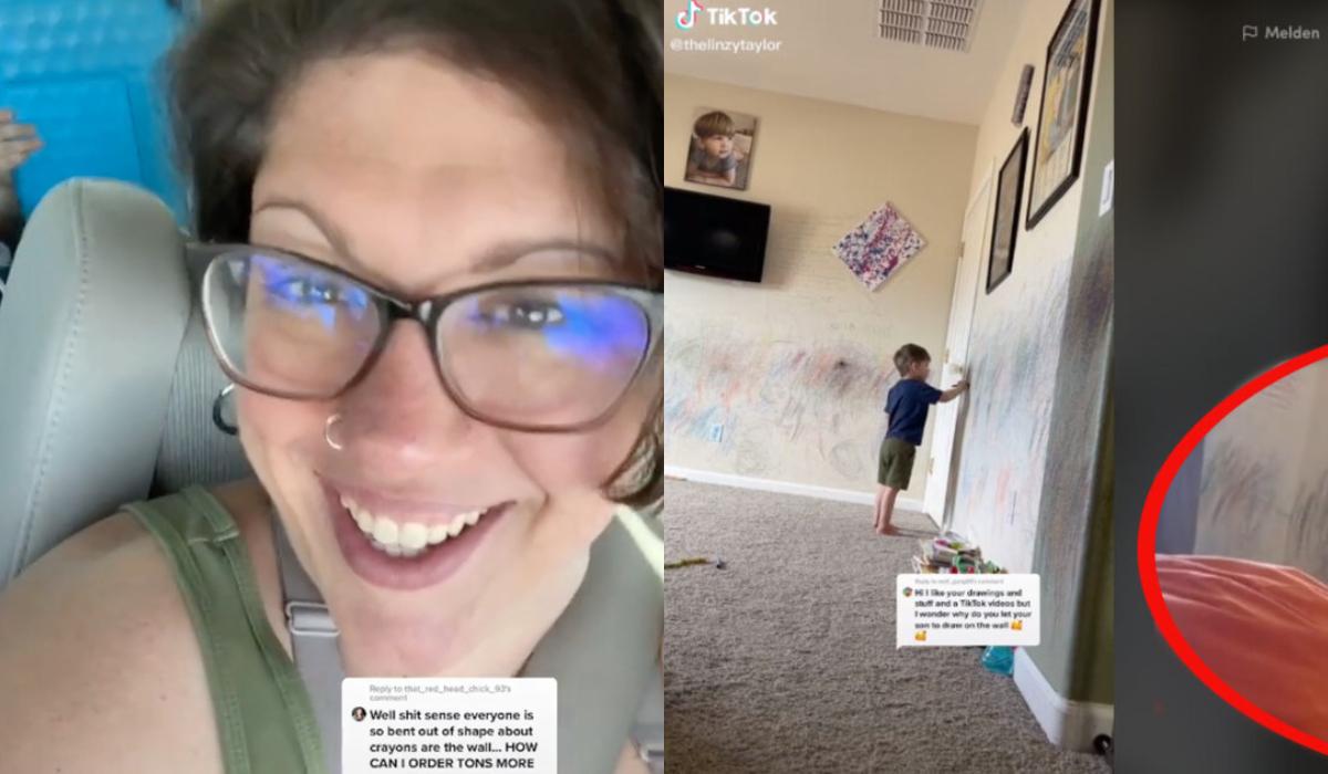 Μαμά αφήνει το γιο της να ζωγραφίζει σε όλους τους τοίχους του σπιτιού _