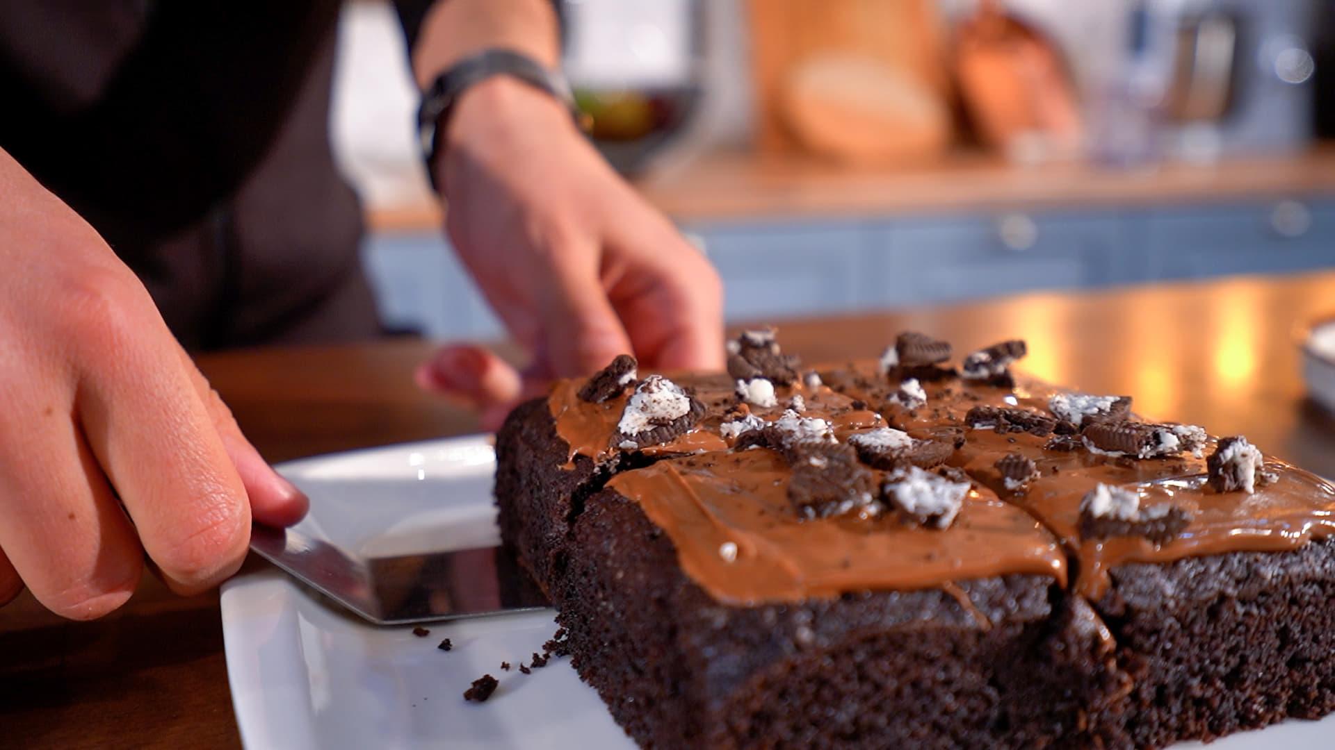 Το_ νηστίσιμο _σοκολατένιο_ κέικ _του_ Δημήτρη_ Μιχαηλίδη_