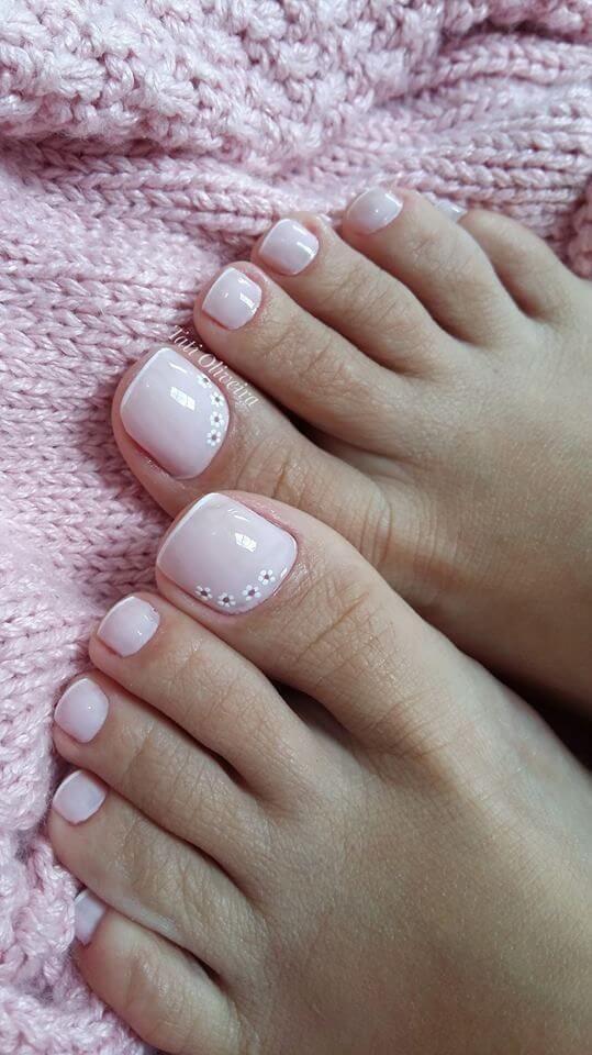 γαλλικό πεντικιούρ_με_λουλούδια_ γαλλικό πεντικιούρ_με_λουλούδια_