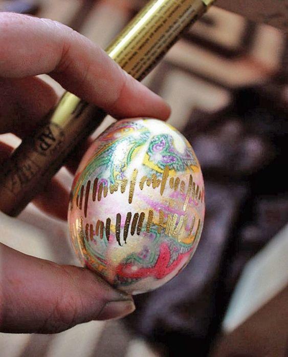 διακοσμητικά_πασχαλινά_χρυσά_αυγά_