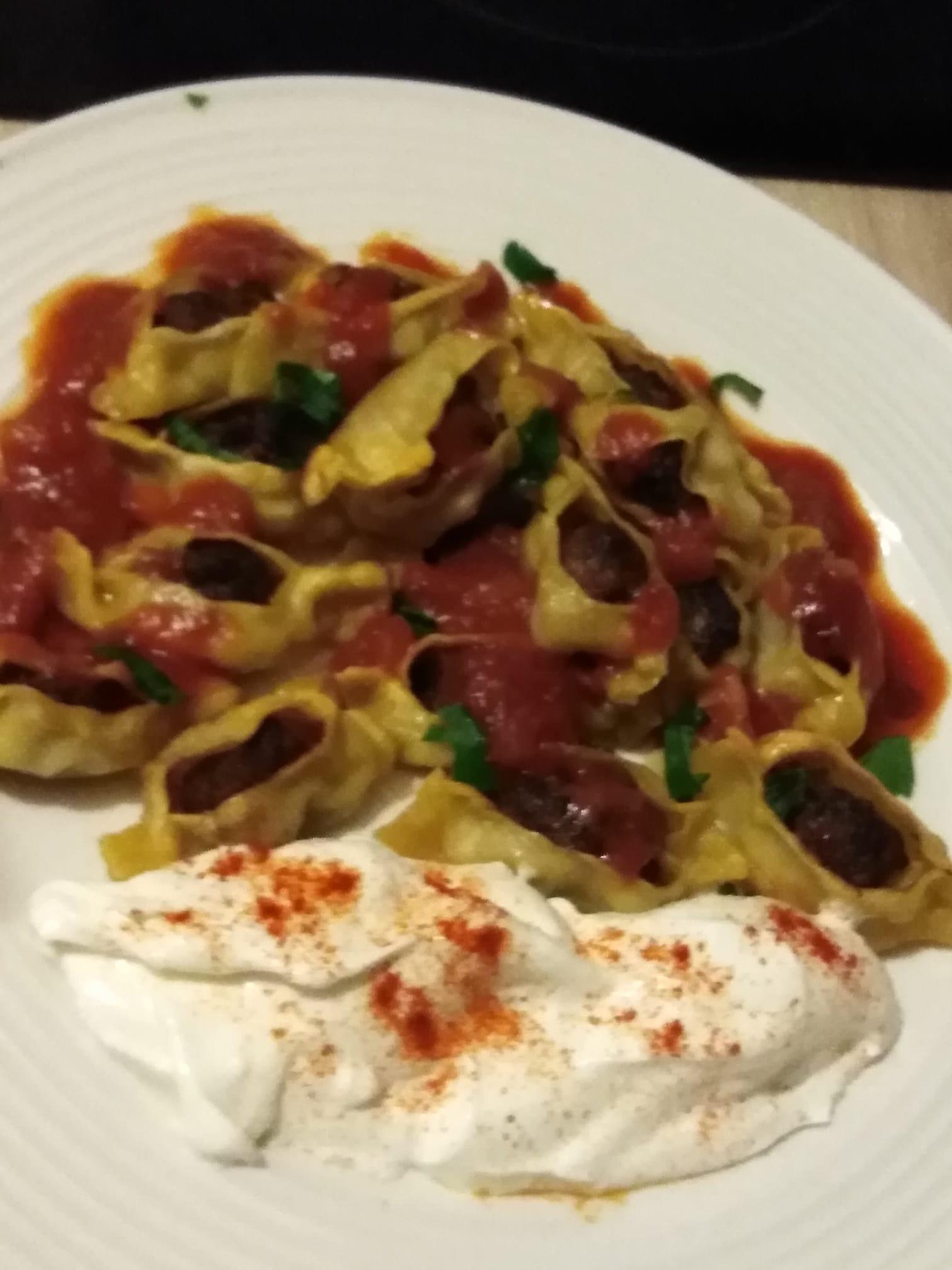 Μαντί_Ποντιακά ζυμαρικά_γεμιστά με κιμά_