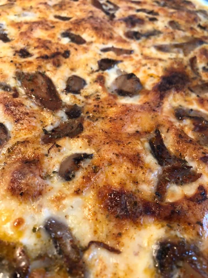 Σουφλέ_ με_ σπαράγγια_ και _μανιτάρια_