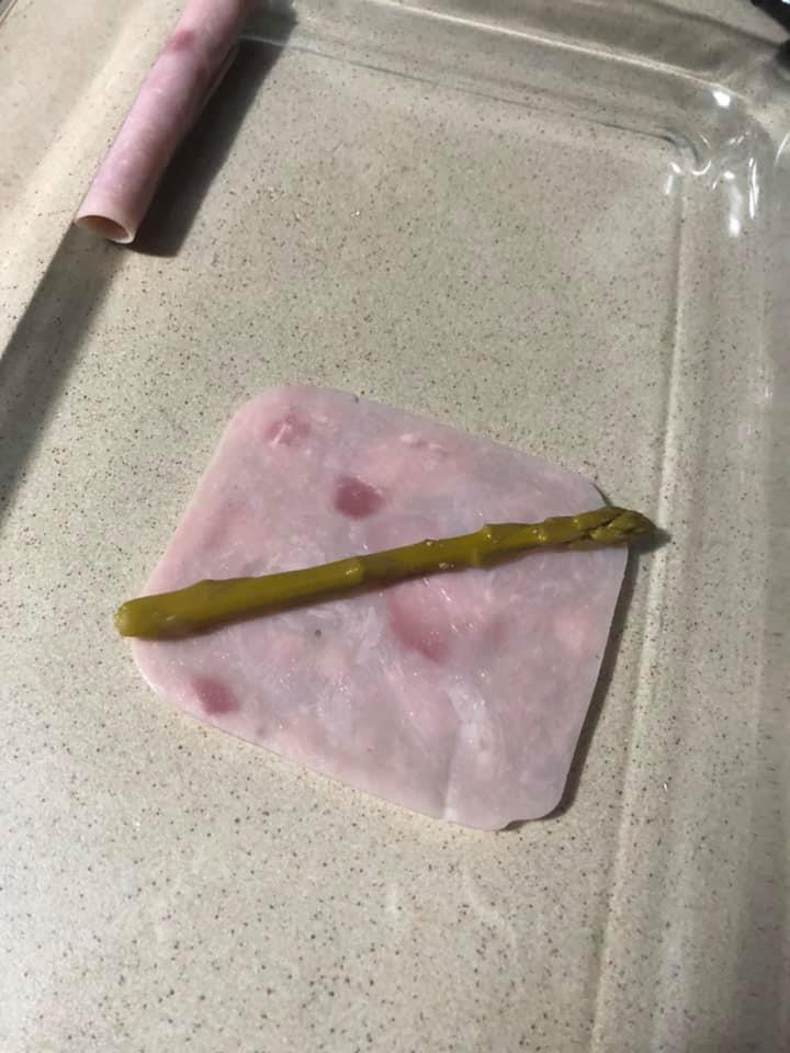 Σουφλέ_ με_ σπαράγγια_ και _μανιτάρια_