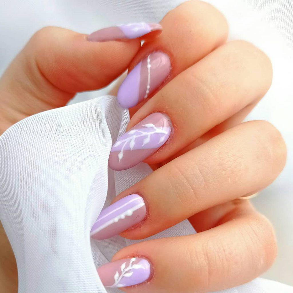 ροζ_παστέλ_νύχια_με_ανάγλυφα_λουλούδια_ ροζ_παστέλ_νύχια_με_ανάγλυφα_λουλούδια_