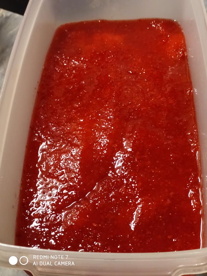 Σπιτική_ γρανίτα_ φράουλα_