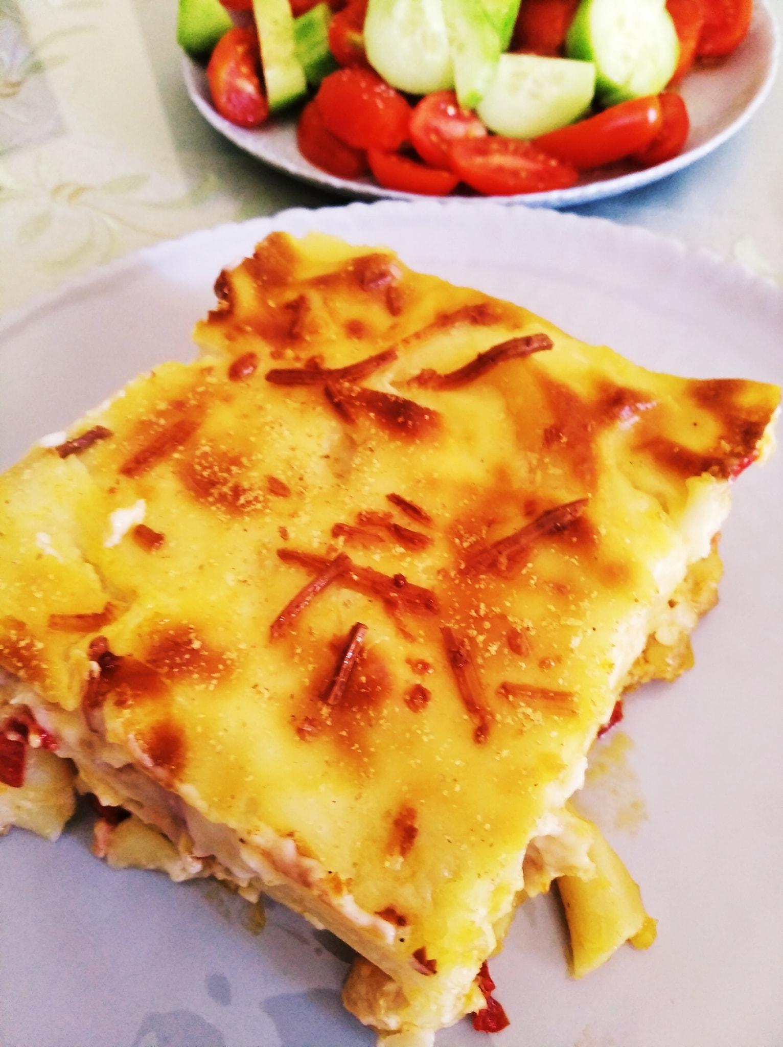 Παστίτσιο _κοτόπουλο_ σαν _σουφλέ_ Παστίτσιο _κοτόπουλο_ σαν _σουφλέ_