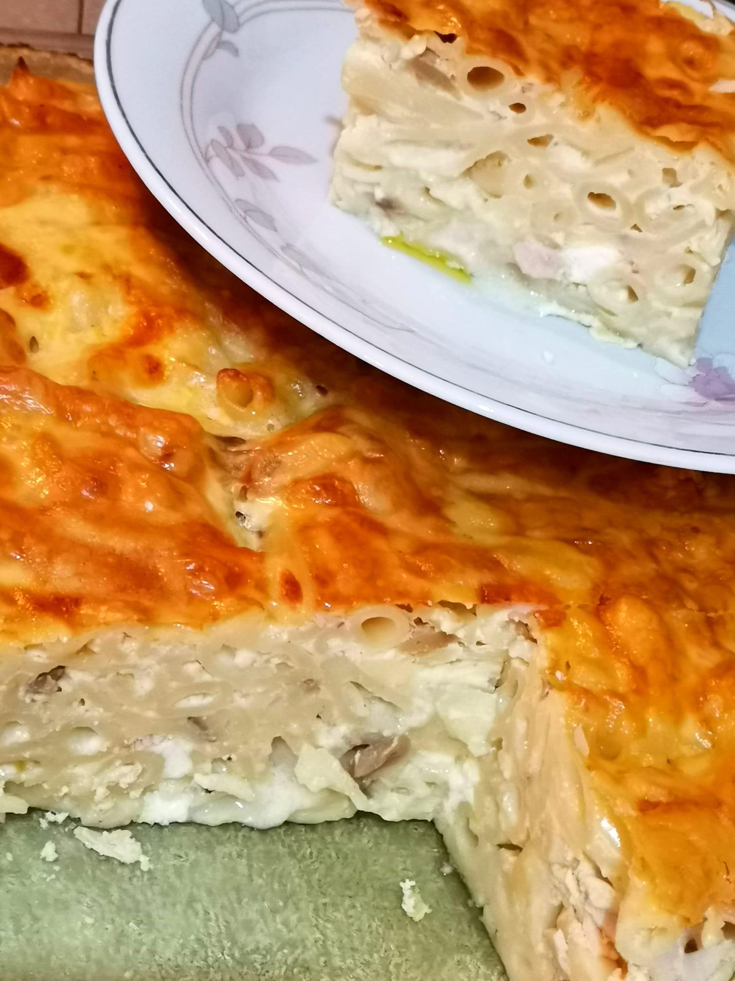 Πένες_ φούρνου_ με_ μανιτάρια_