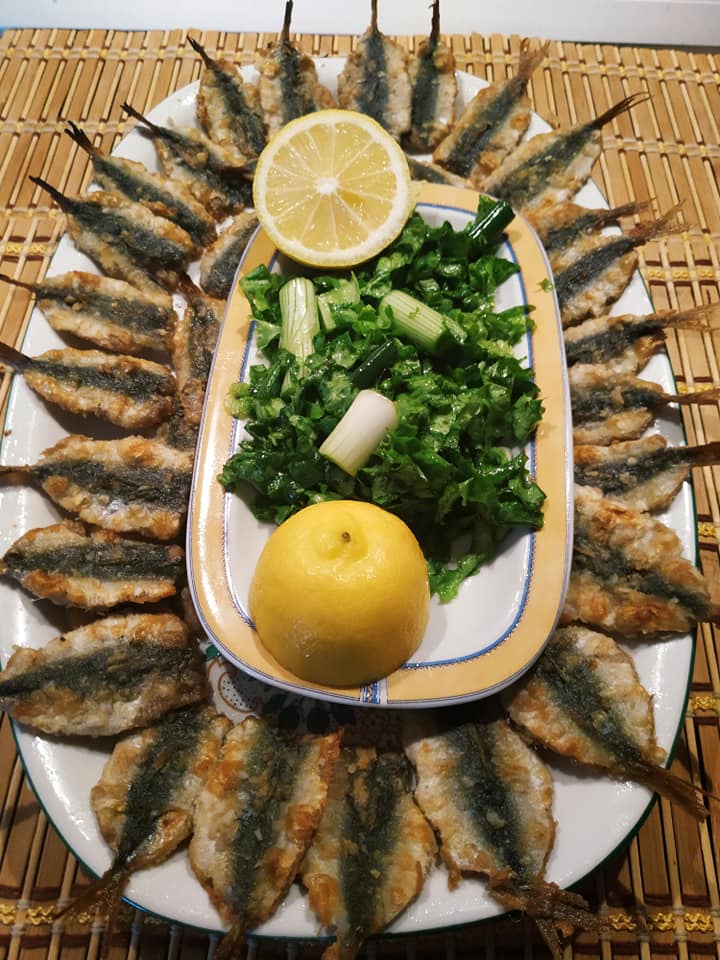 Σαρδέλες_στο φούρνο_σαν τηγανιτές_