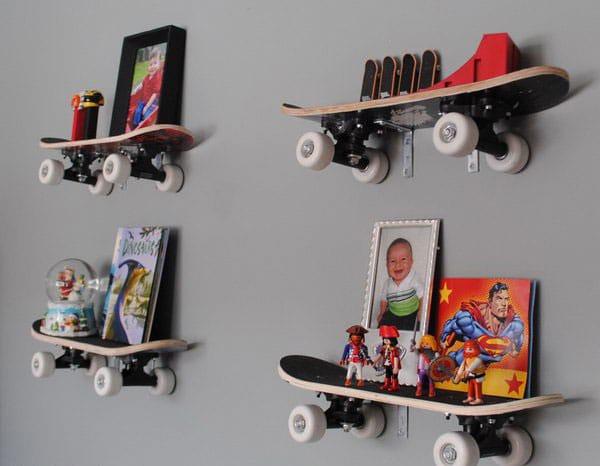 diy_ράφια_από_σανίδες skateboard_ diy_ράφια_από_σανίδες skateboard_