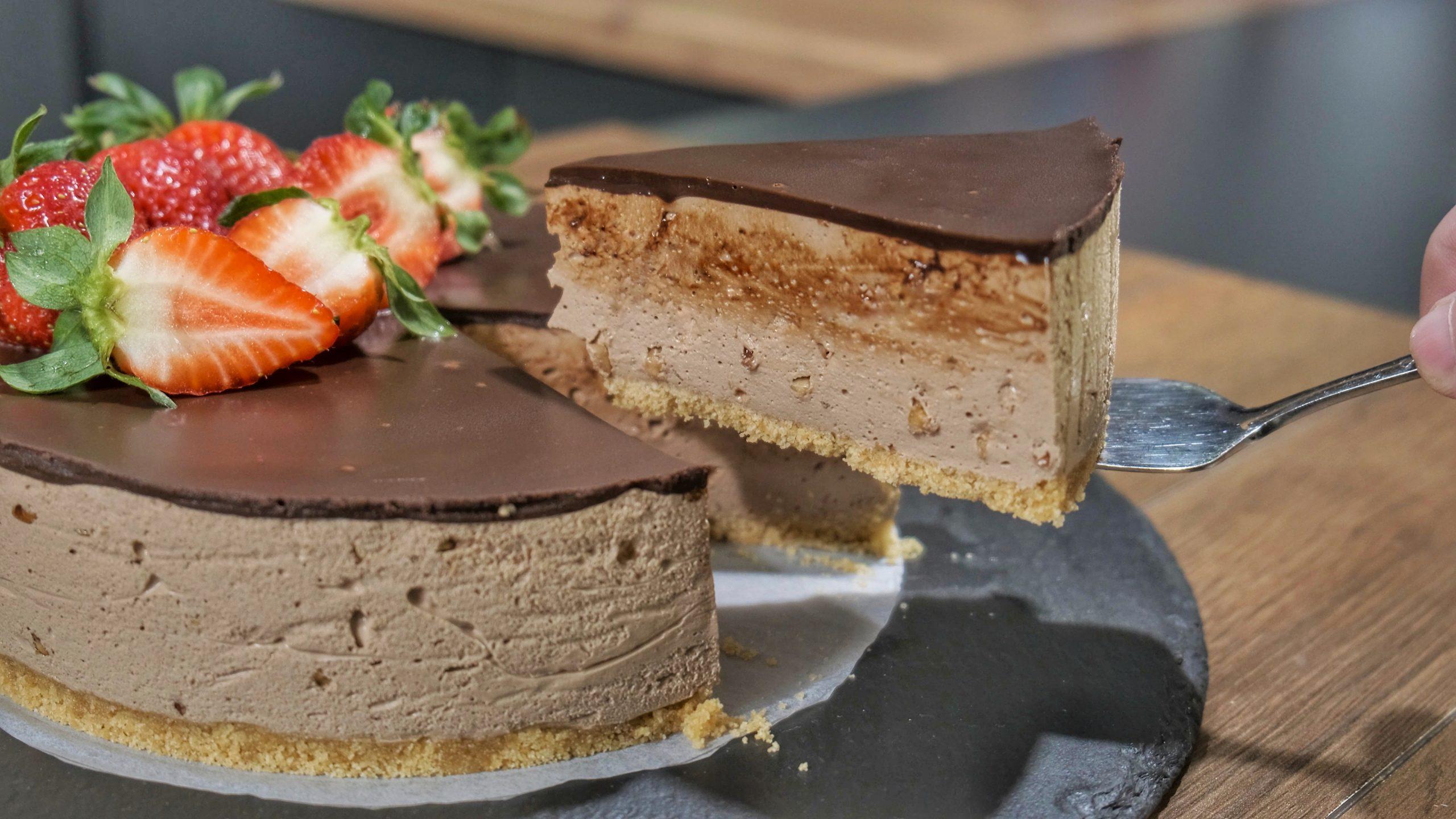 Τούρτα σοκολατίνα_χωρίς ζάχαρη_