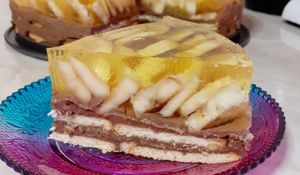 μπισκοτόγλυκο_με μπανάνα_σοκολάτα_