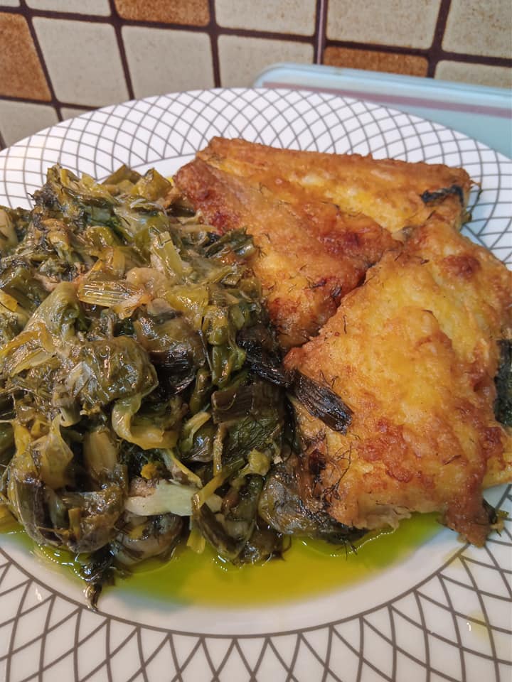 μπακαλιάρος_με χόρτα_