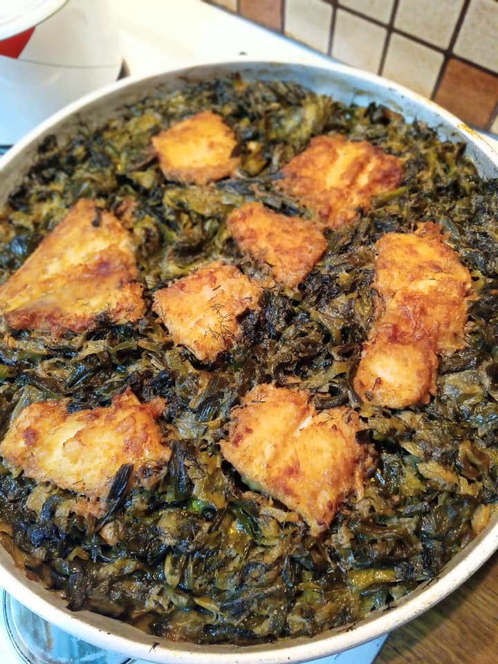 μπακαλιάρος_με χόρτα_