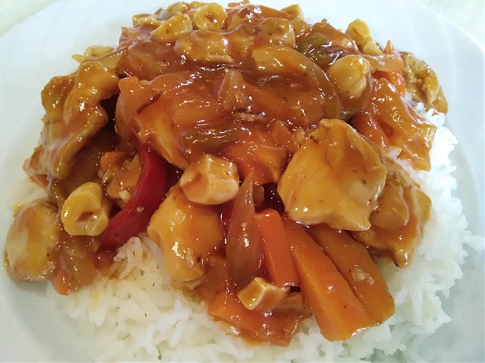 Κινέζικο_κοτόπουλο_με_γλυκόξινη_σάλτσα_ Κινέζικο_κοτόπουλο_με_γλυκόξινη_σάλτσα_