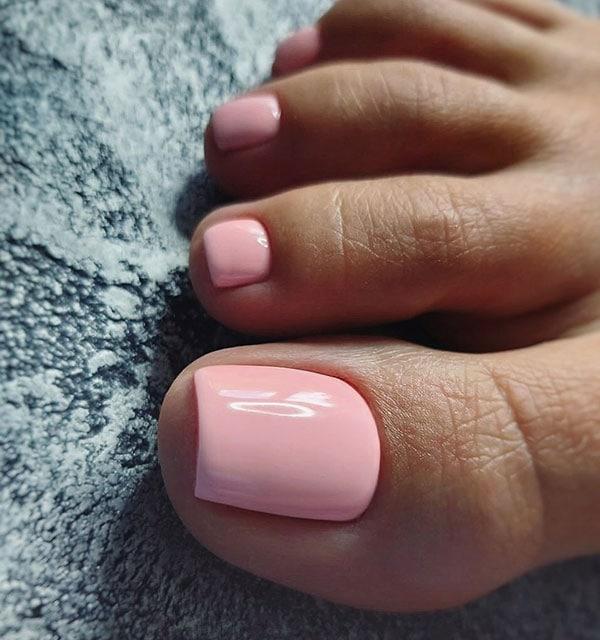 ροζ_νυφικό πεντικιούρ_ιδέες_