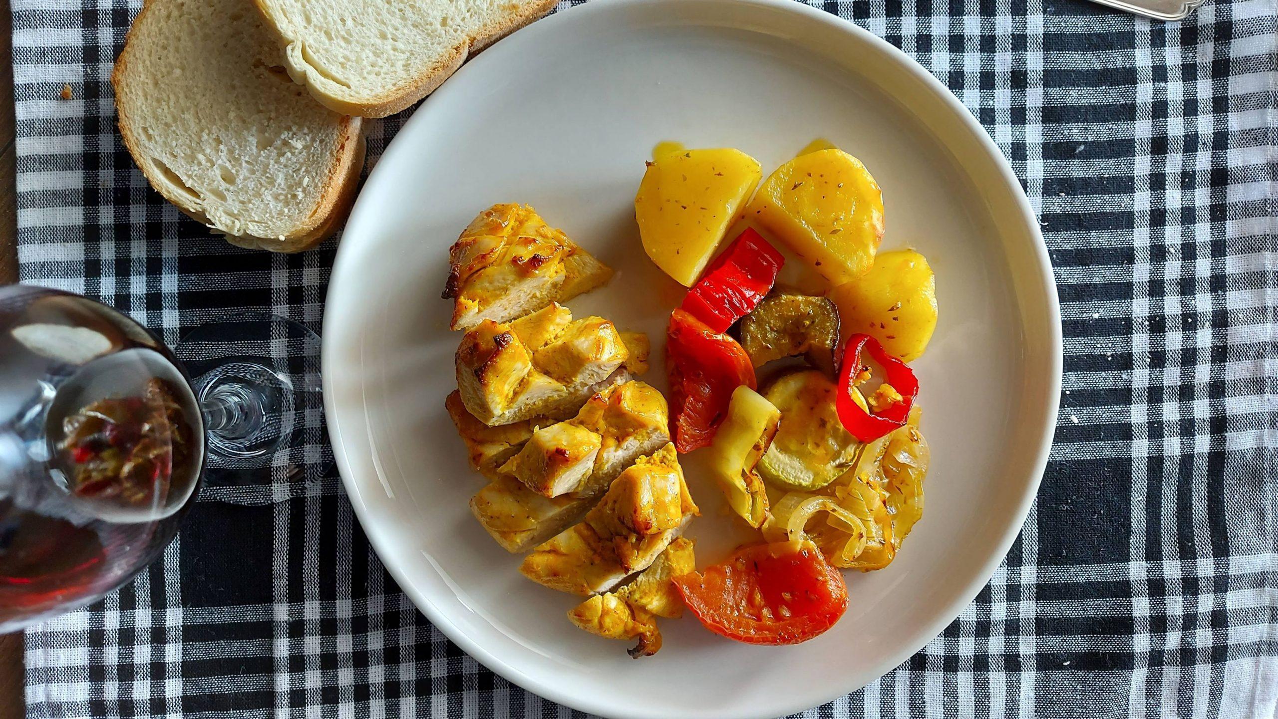 Φιλέτο κοτόπουλου_με μαρινάδα_γιαουρτιού_