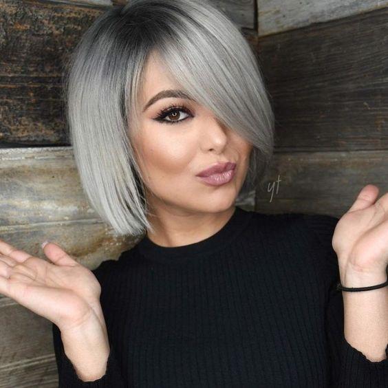 καρέ_silver hair_