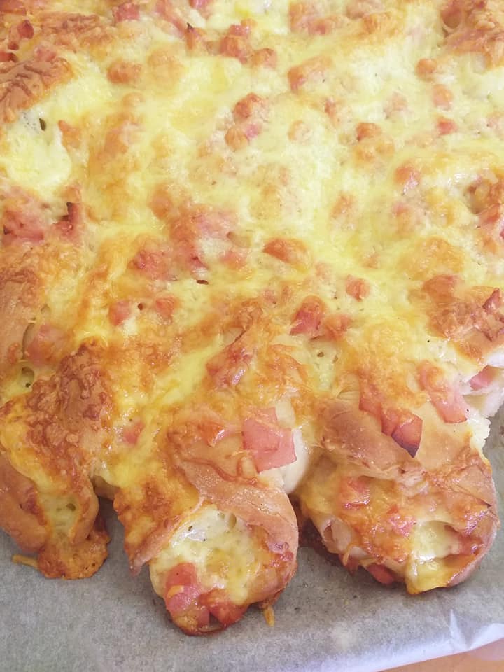 Salami_fluffy_bread_συνταγή_