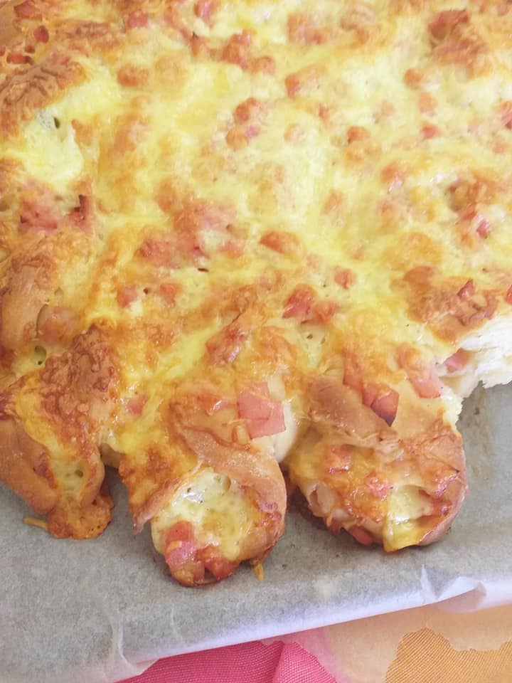 Salami_fluffy_bread_συνταγή_