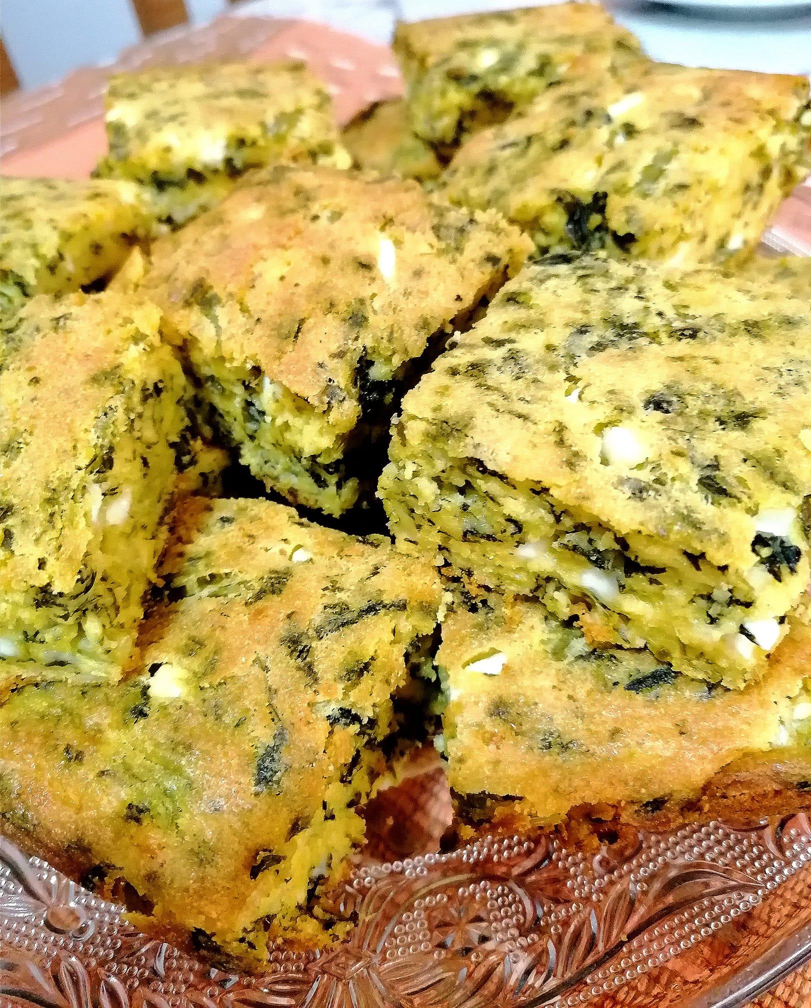 Πίτα_ χωρίς _φύλλο_ με_ φέτα_ και_ βλίτα_ Πίτα_ χωρίς _φύλλο_ με_ φέτα_ και_ βλίτα_