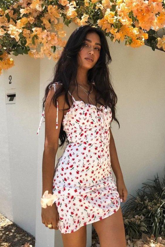 φλοράλ_καλοκαιρινό_φόρεμα_