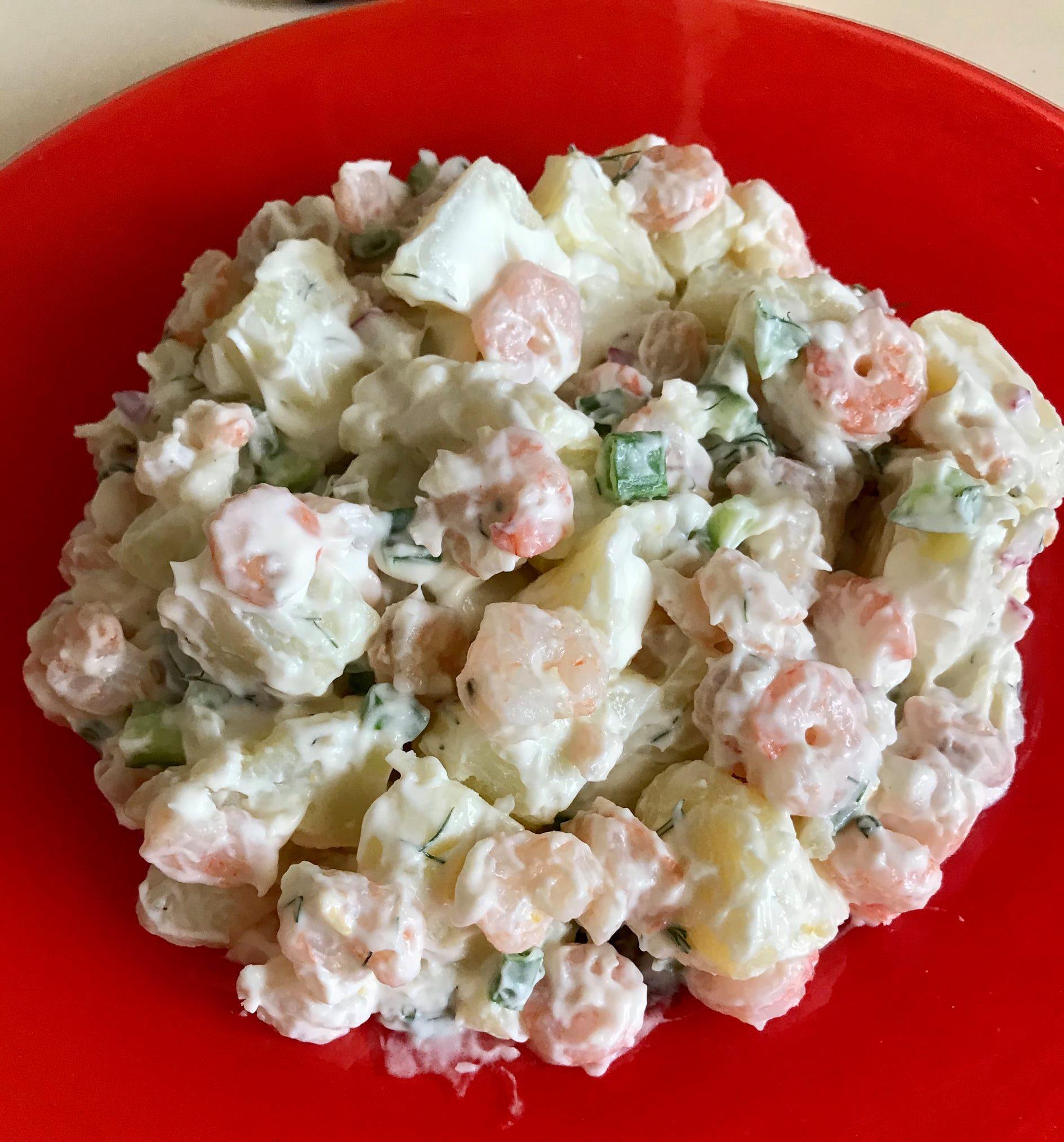 Πατατοσαλάτα-με- γαρίδες-και-μαγιονέζα-