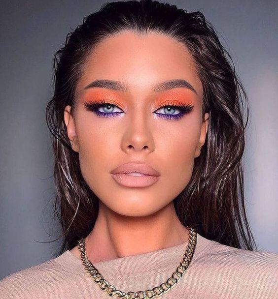 πορτοκαλί_smokey eye_