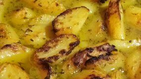 Πατάτες φούρνου_λεμονάτες_
