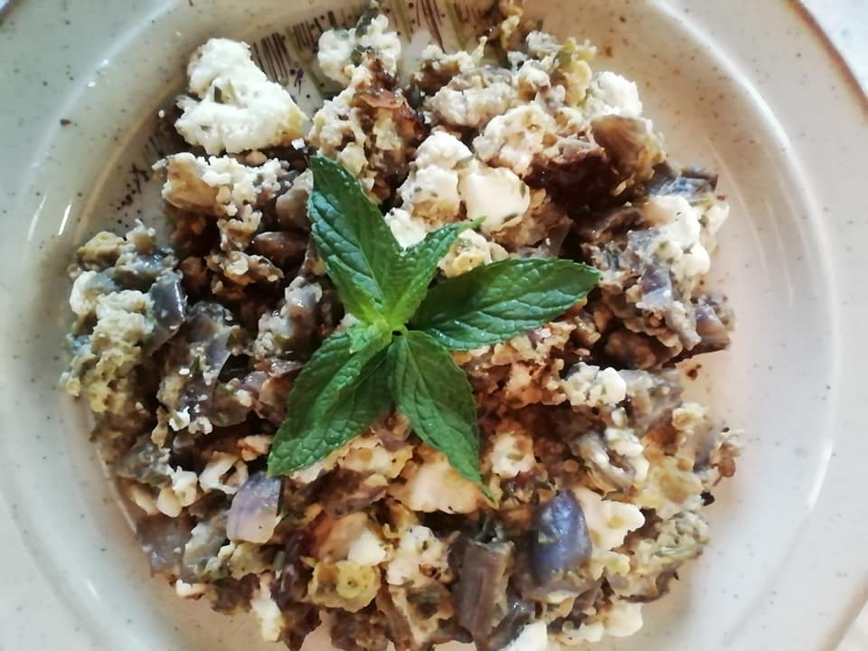 Στραπατσάδα_ με _μελιτζάνες_