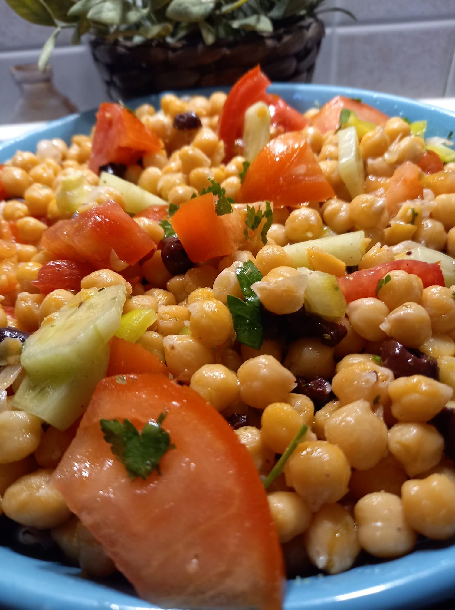 Σαλάτα_με ρεβίθια_