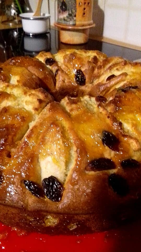 Μηλόπιτα_με σταφίδες_