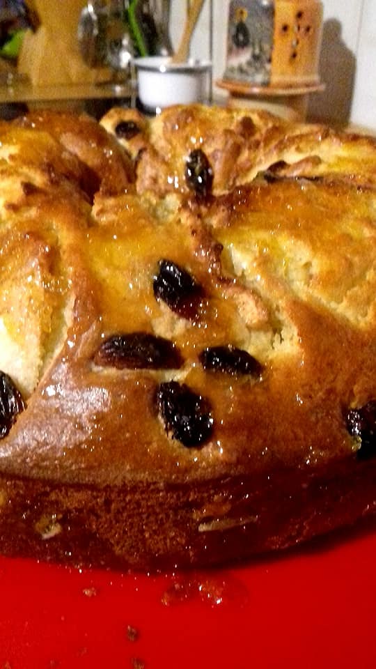 Μηλόπιτα_με σταφίδες_