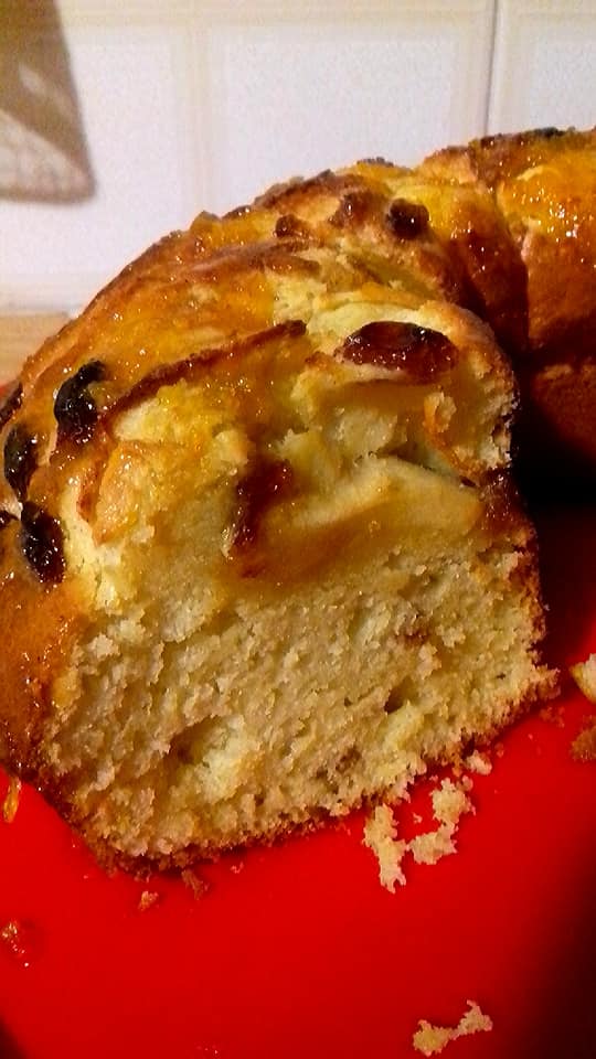 Μηλόπιτα_με σταφίδες_