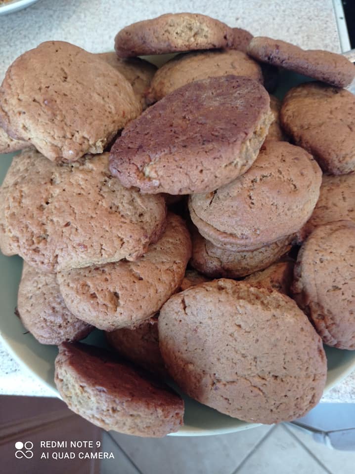 Μπισκότα πορτοκαλιού_με κρασί_