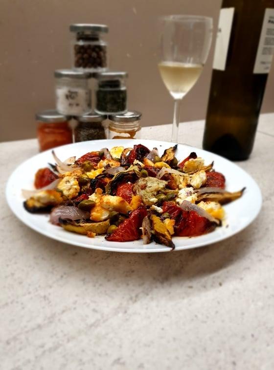 Ψητή_ σαλάτα_με ατζούρι_ Ψητή_ σαλάτα_με ατζούρι_