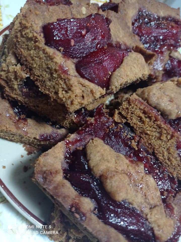 --Τάρτα- με- μήλο- και - βατόμουρο-Συνταγή- 