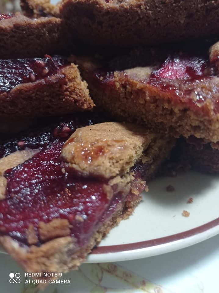 --Τάρτα- με- μήλο- και - βατόμουρο-Συνταγή- --Τάρτα- με- μήλο- και - βατόμουρο-Συνταγή-