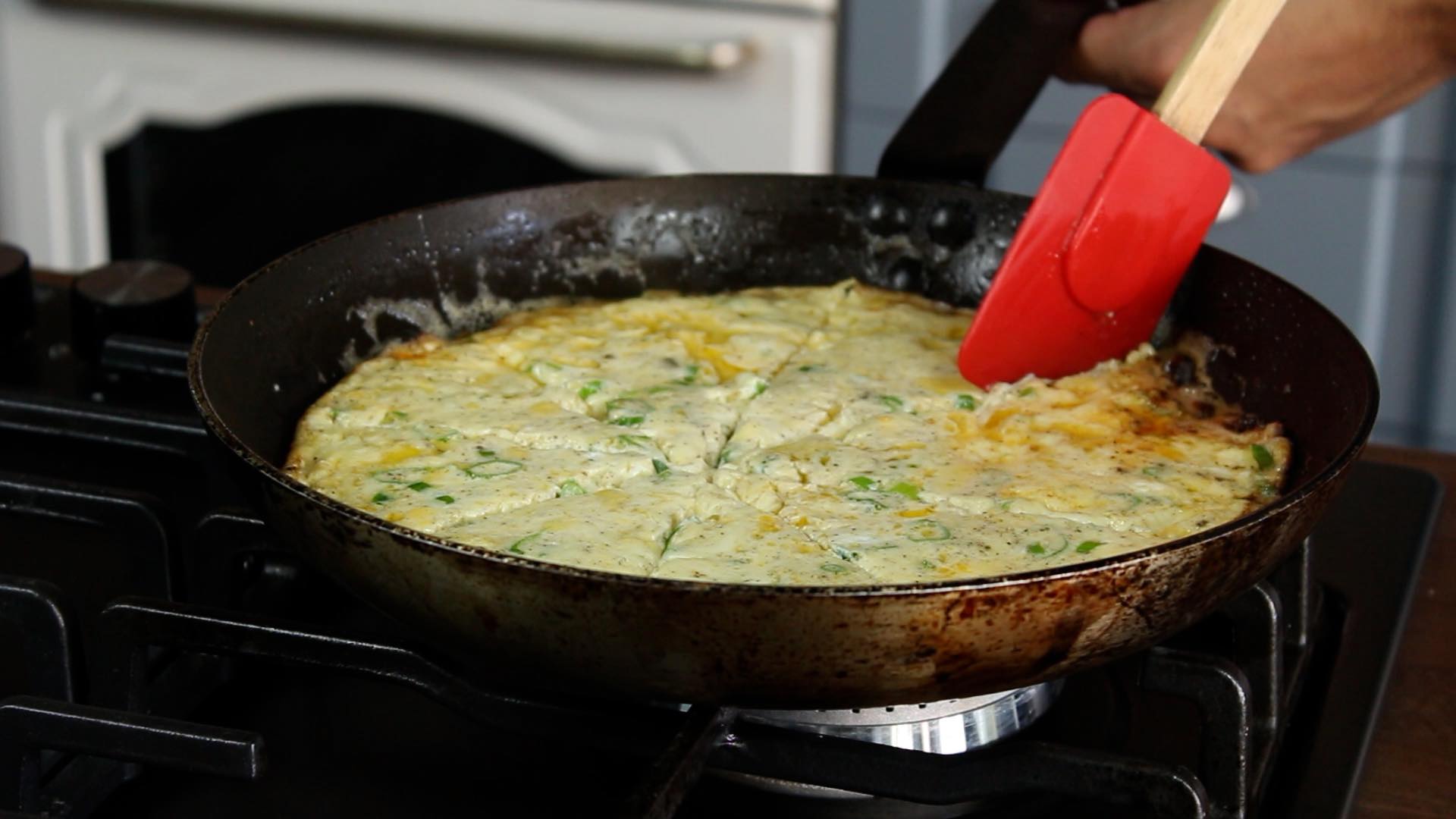  Ομελέτα- με- λαχανικά- και- τυρί-