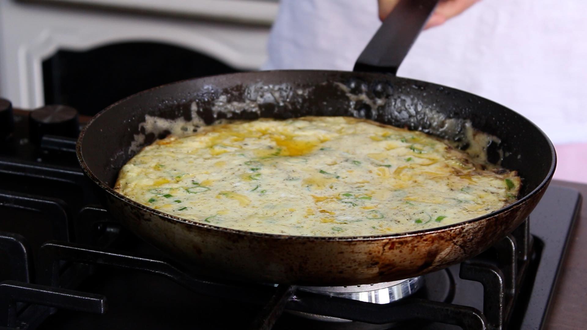 Πρωινό - Ομελέτα- με- λαχανικά- και- τυρί-Συνταγή- 