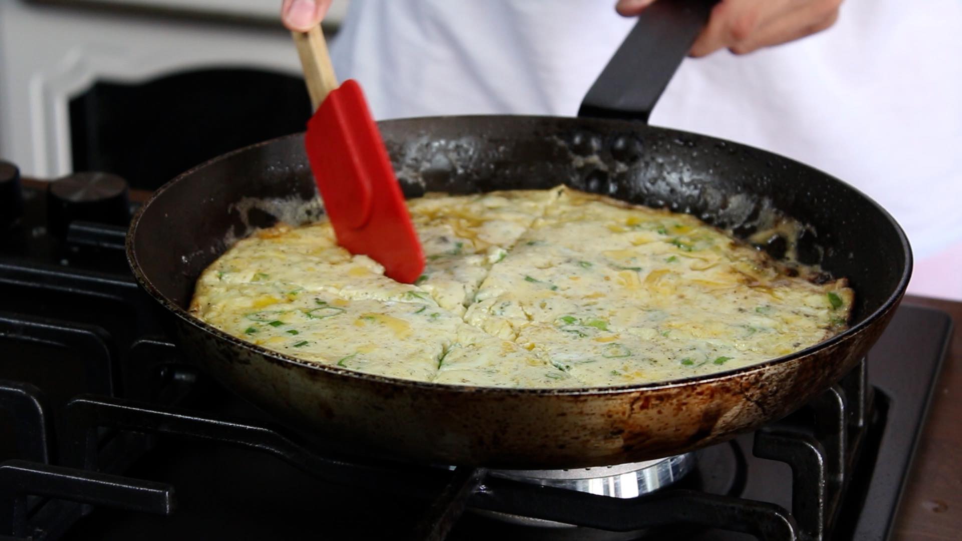 Πρωινό - Ομελέτα- με- λαχανικά- και- τυρί-Συνταγή- 