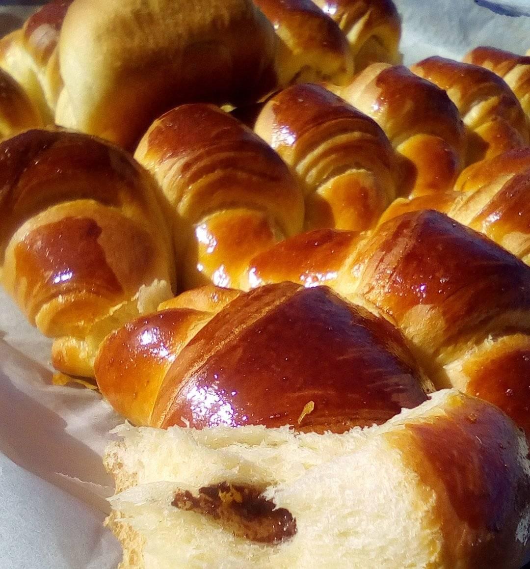 Κρουασάν- με -μαρμελάδα-