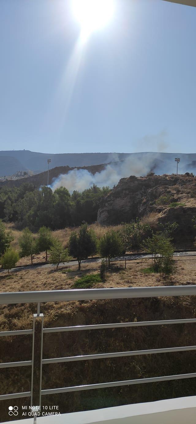 Φωτιά στον Βύρωνα