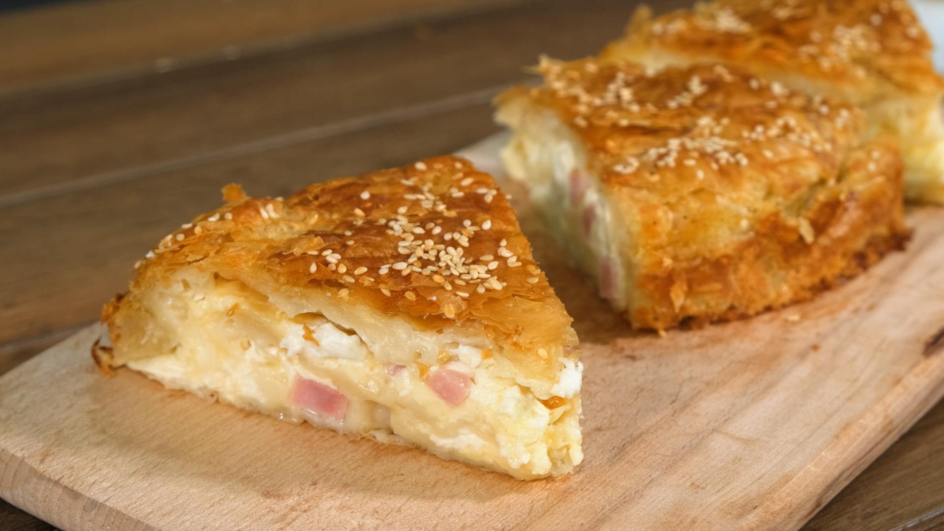 Ζαμπονοκασερόπιτα-σουφλέ-από- το- Live Kitchen-