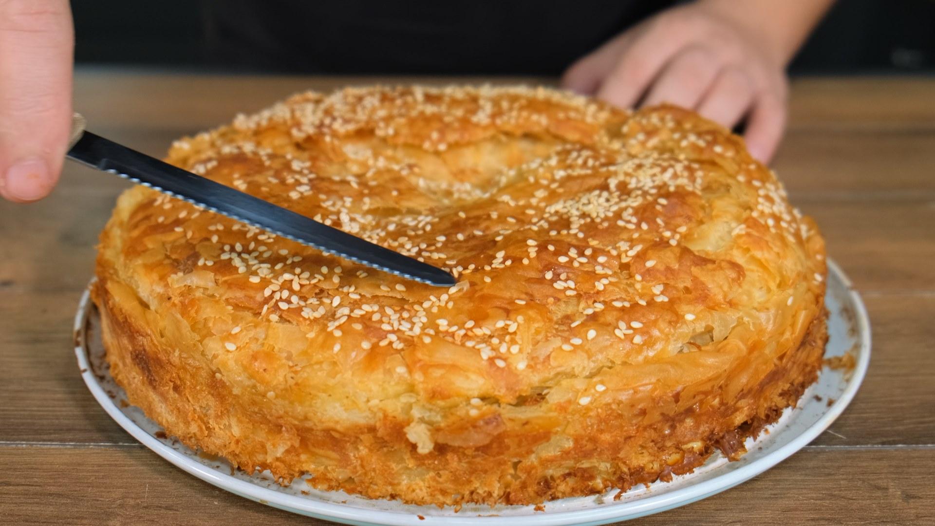 Ζαμπονοκασερόπιτα-σουφλέ-από- το- Live Kitchen-