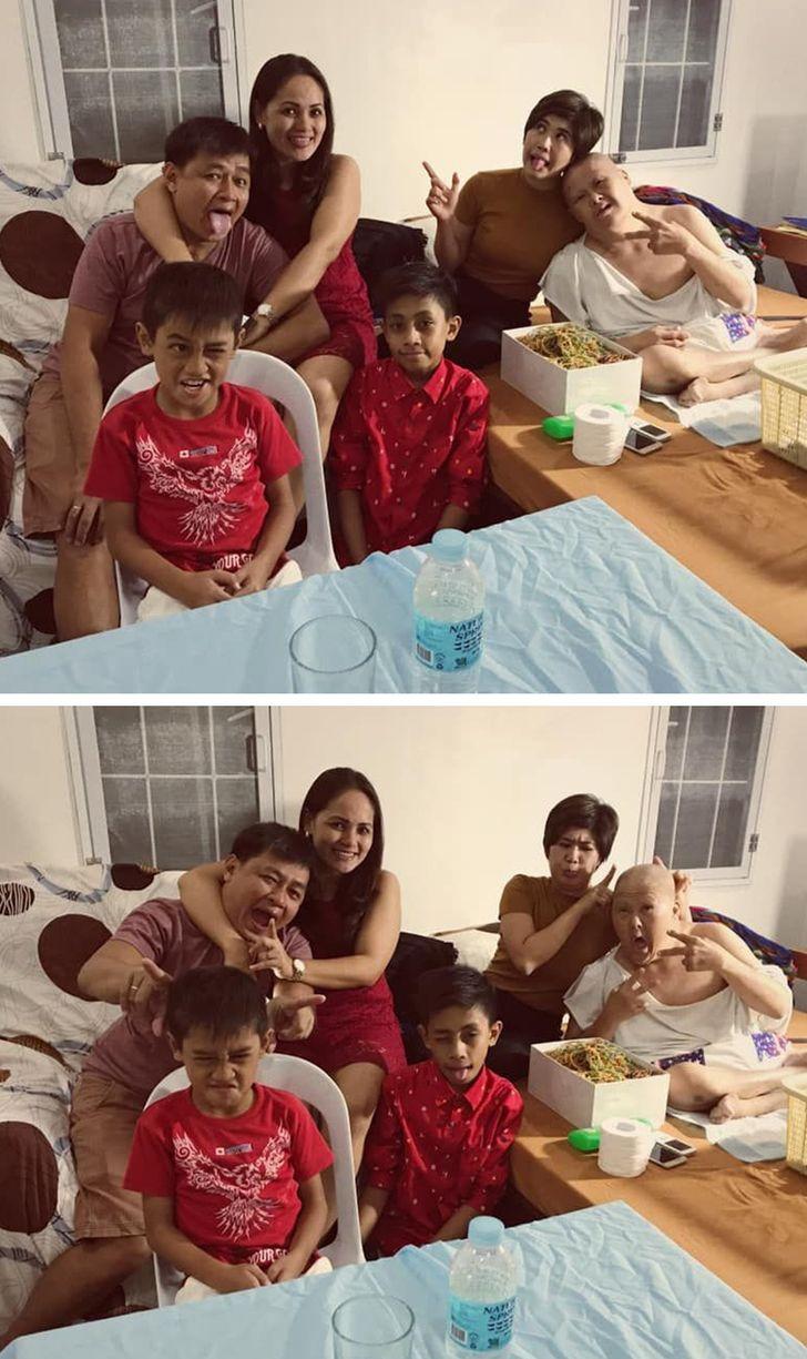 κορίτσι_εύχεται_χρόνια πολλά_στον_μπαμπά_της_με_σύνδρομο Down_