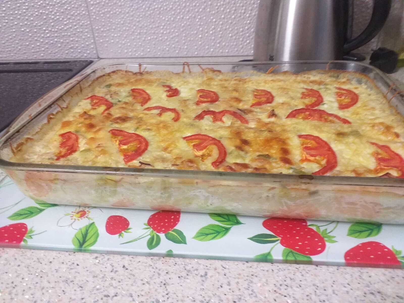 Σουφλέ -με- κριθαράκι-